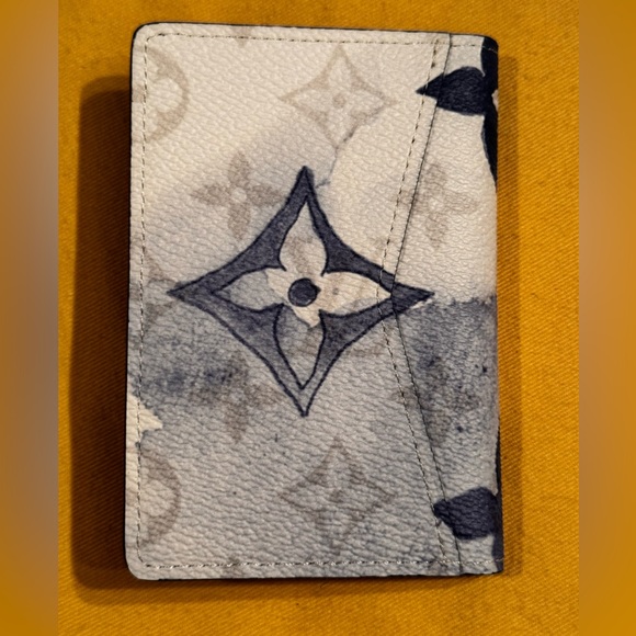 LV Blue Watercolor Pocket Oraganizer - Picture 2 of 5
